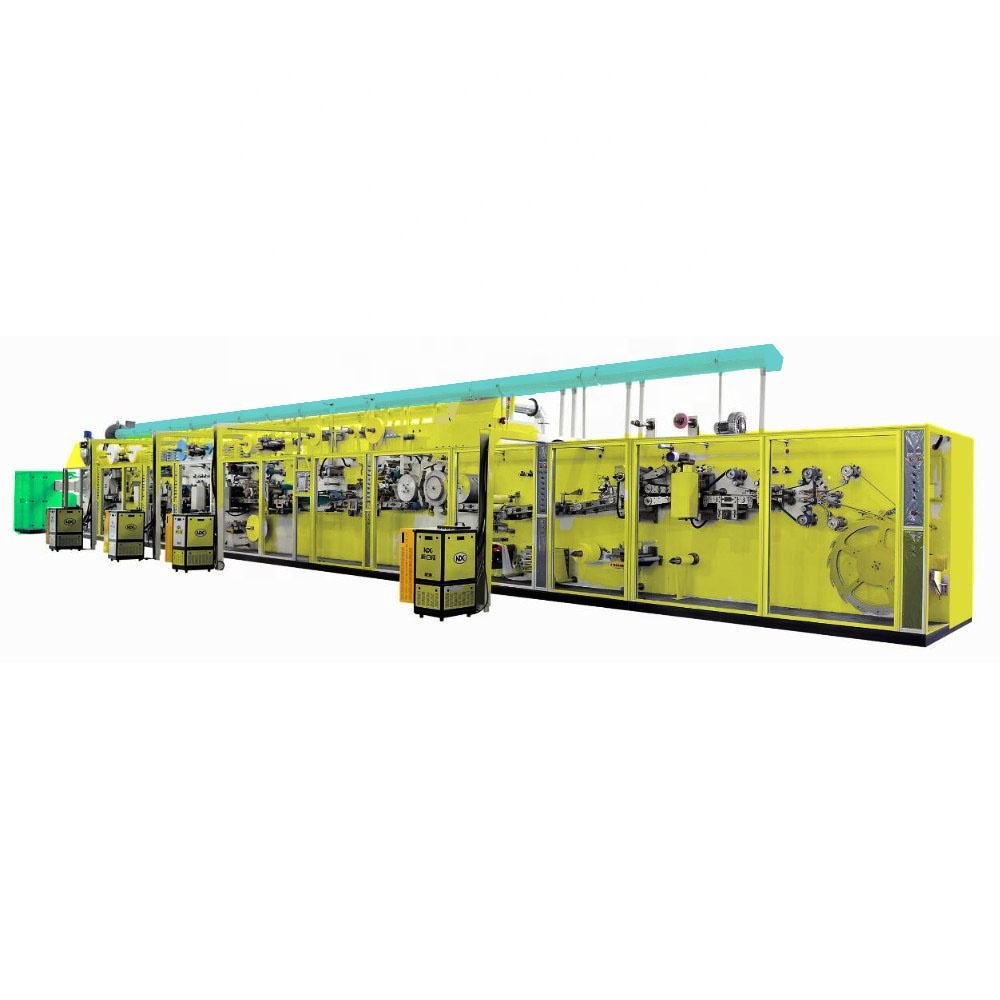 High Performance Sanitary Napkin Machine Pad Production Line