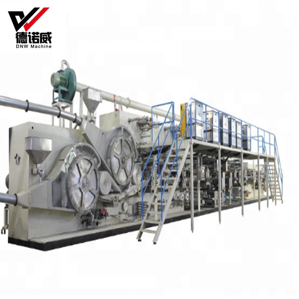 DNW-41 Full Automatic Adult Diaper Making Machine Adult Nappy Machine Suppliers