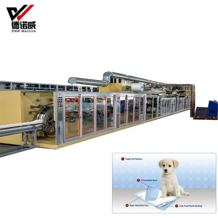 High quality wood pulp Disposable Soft Touch And Comfortable medical under pad production line machine photo 2