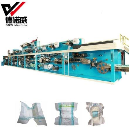Hot Selling Professional baby diapers machine making machine for making disposable diapers photo 9