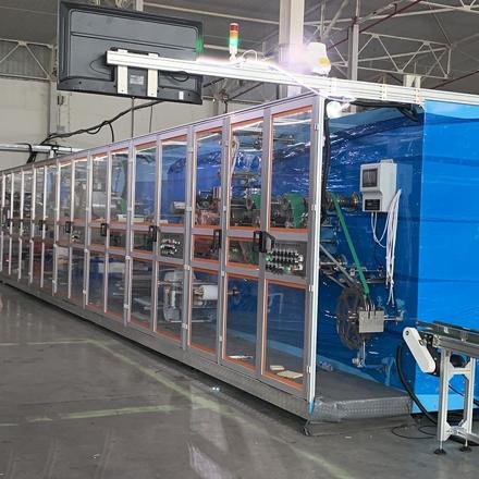 Stable Production Speed Mini Tractor Price sanitary pad making machine napkin machine price photo 4