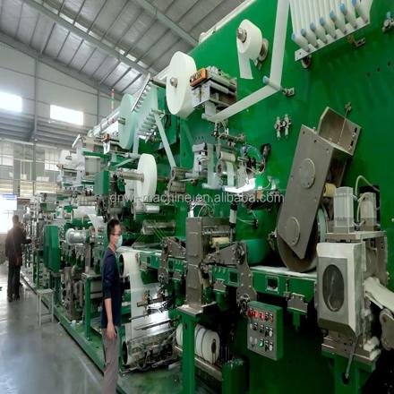 Professional Super Absorbent Adult Diaper Manufacturering Machinery photo 5