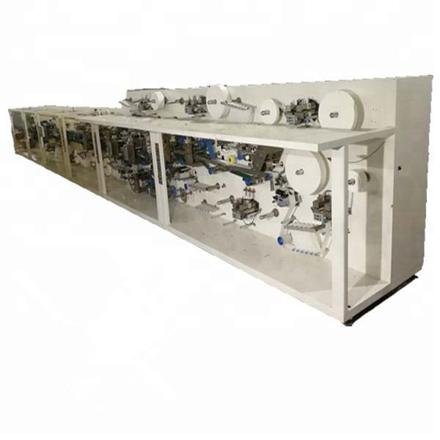 Longitudinal Folding System Sanitary Napkin Wrapping Machine photo 4