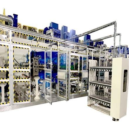 Intelligent Control Automatic Baby Diaper Machine