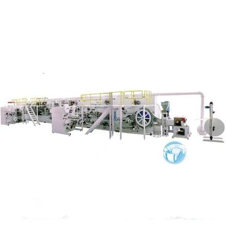 CE Certificate Semi automatic baby diaper packing machine with Longitudinal Folding System photo 6