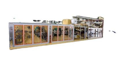 Super Absorbent Disposable Under Pad Making Machine photo 4