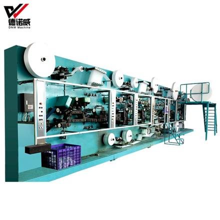 Automatic adult diaper making machine