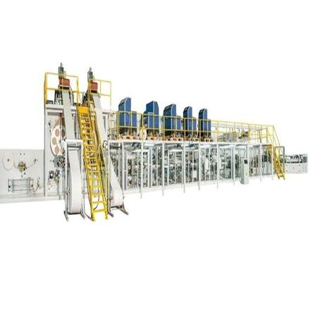 Cheap Manufacturers Customized automatic diaper making equipment pull on Adult diaper machine photo 6