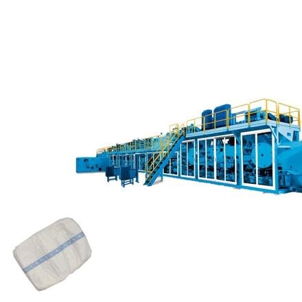 Newest technology China Supplier full servo used adult diaper machine photo 6