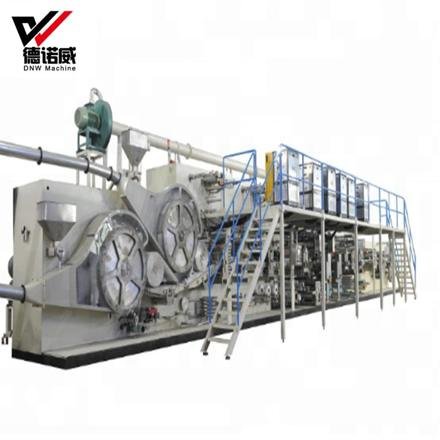 Professional after-sales service full servo adult diaper machine production line for manufacturing adult diaper photo 3