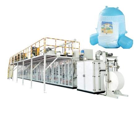 Small Scale Fully Automatic Baby Diaper Making Machine photo 5