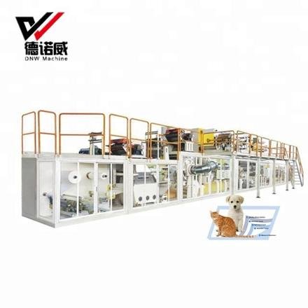 High quality wood pulp Disposable Soft Touch And Comfortable medical under pad production line machine photo 5