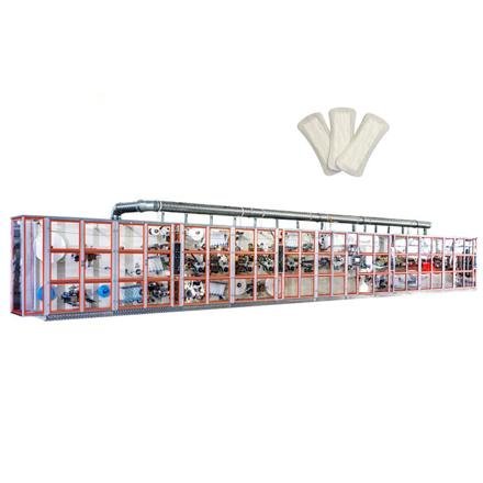 Longitudinal Folding System Sanitary Napkin Wrapping Machine photo 5