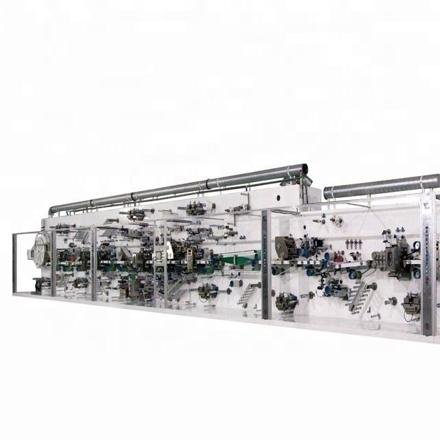 High Performance Sanitary Napkin Machine Pad Production Line photo 5