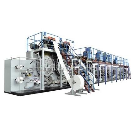 Super Absorbent Leak Guard Four seasons available Adult diapers production line from famous machines